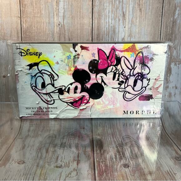 Disney Mickey Mouse & Friends MORPHE x Truth Be Bold 6 BRUSH SET NIB - Picture 3 of 5